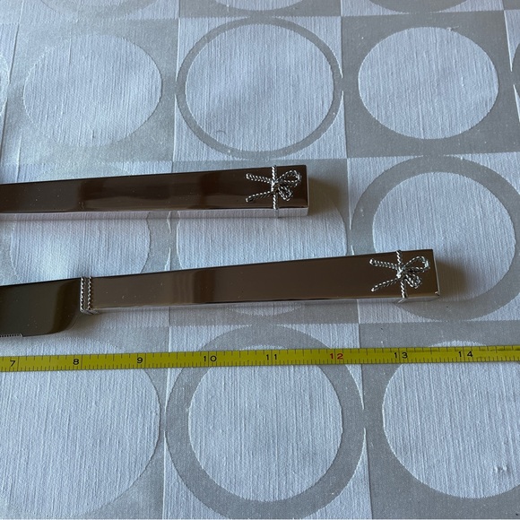 Vera Wang by Wedgwood Love Knots Stainless Cake Knife & Server - Picture 5 of 6